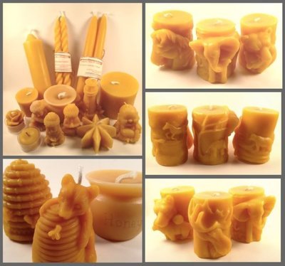 100 % Beeswax Candle