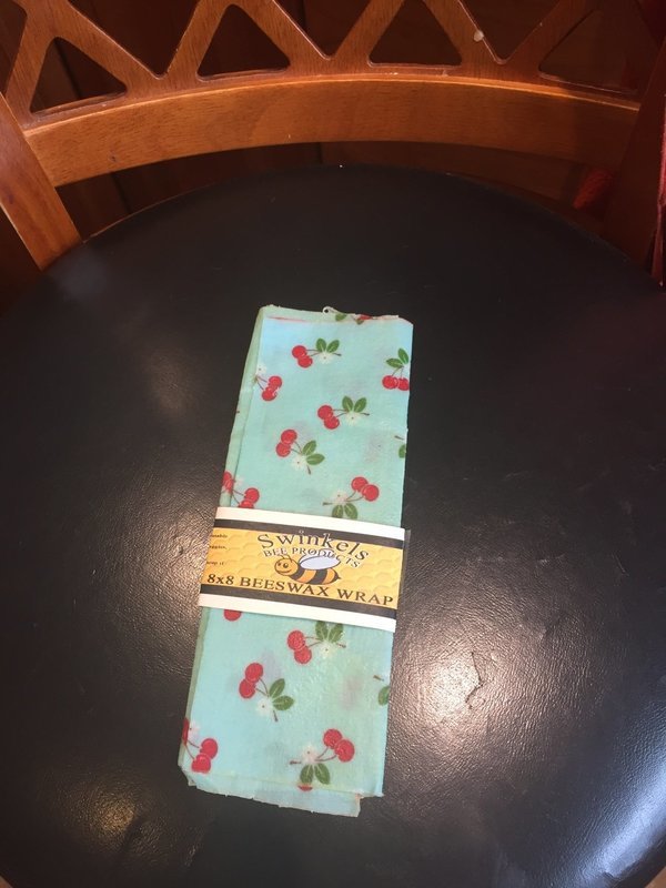 8 x 8 beeswax wrap