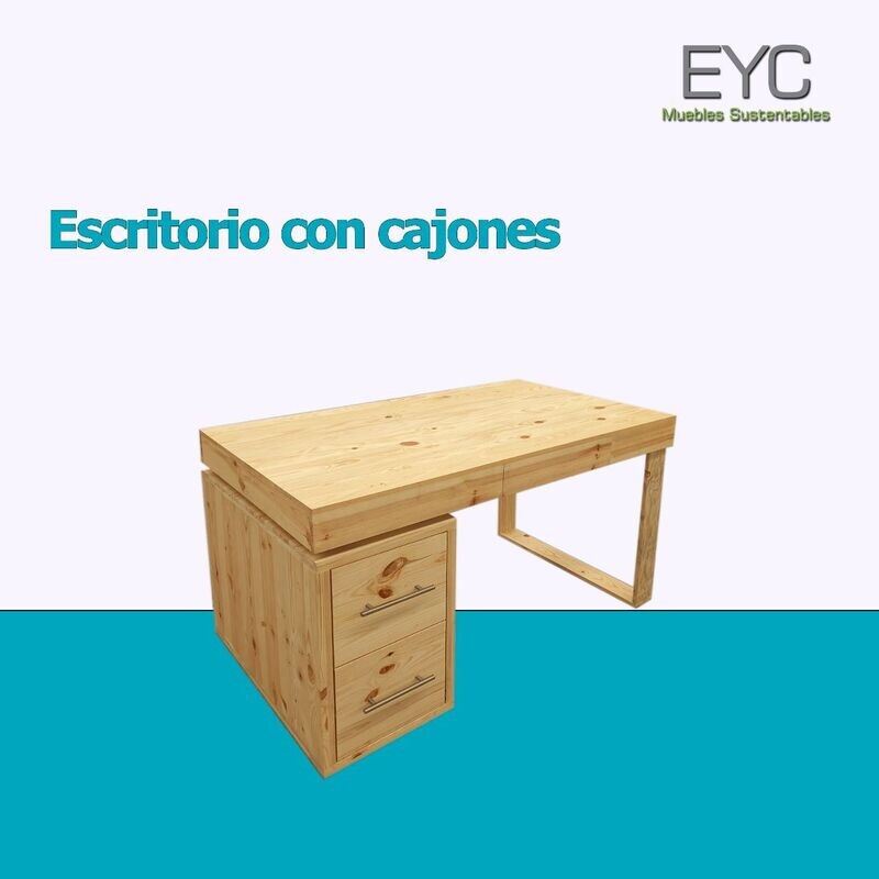 ESCRITORIO CON CAJONES