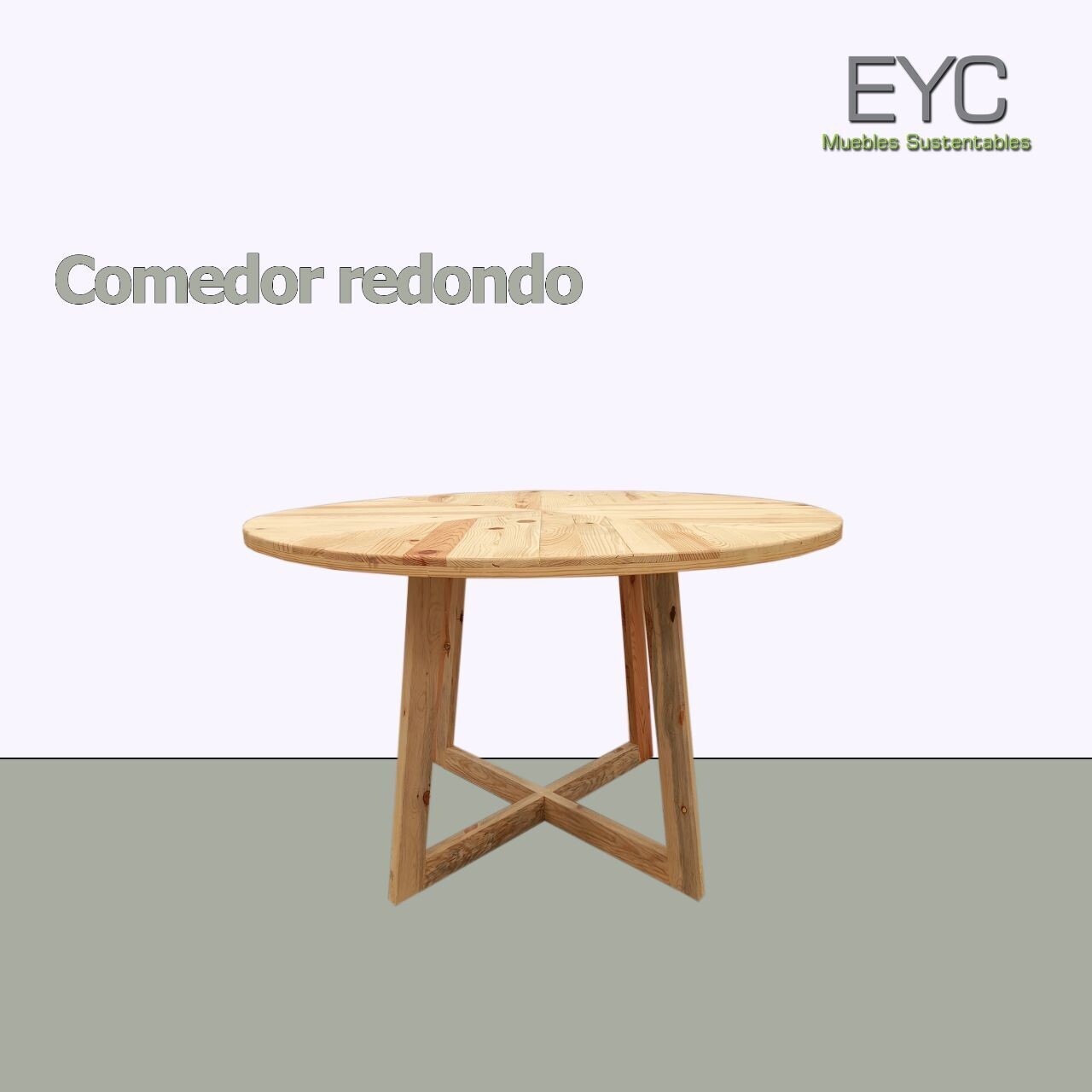 COMEDOR REDONDO 4 SILLAS