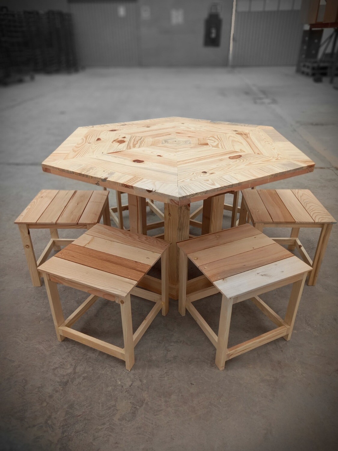 MESA HEXAGONAL