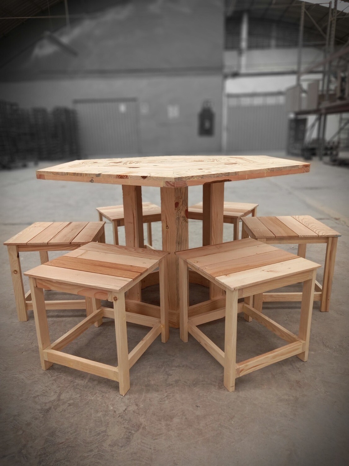 MESA HEXAGONAL