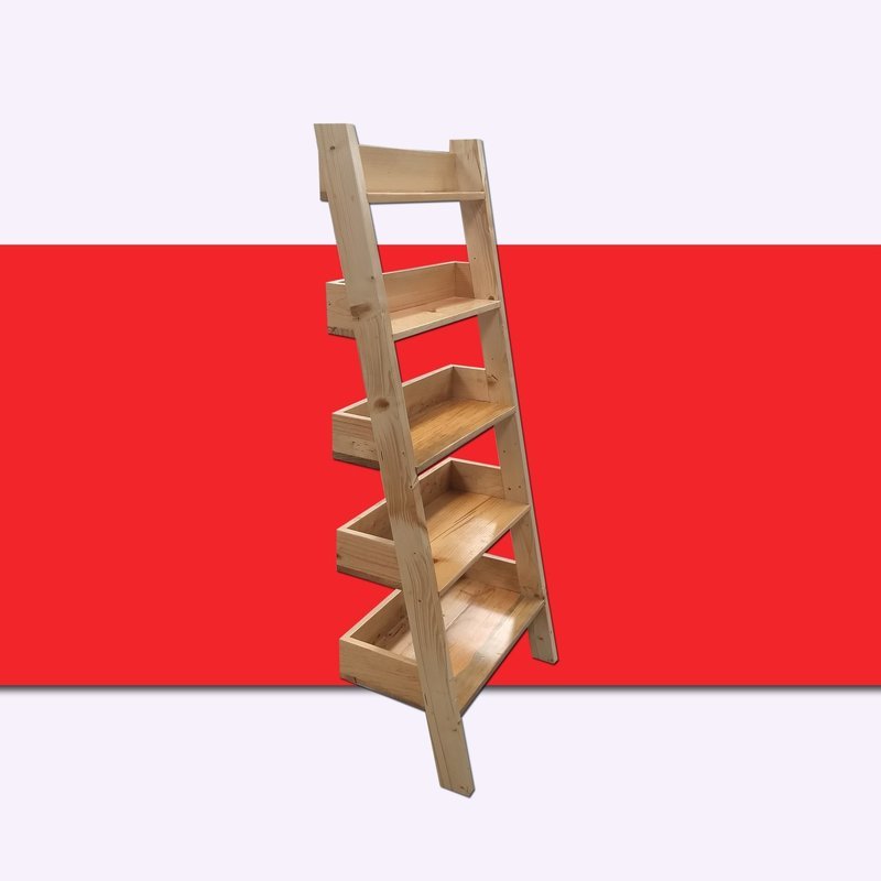 LIBRERO EN ESCALERA