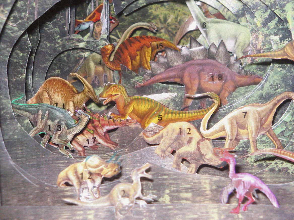 Dinosaurs Tunnel Book Special Edition