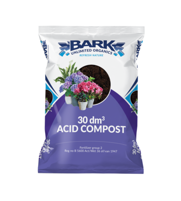 Acid compost mix 30DM bagged