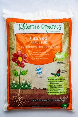 Talborne Vita Veg 6:3:4 (16) fertilizer 2kg