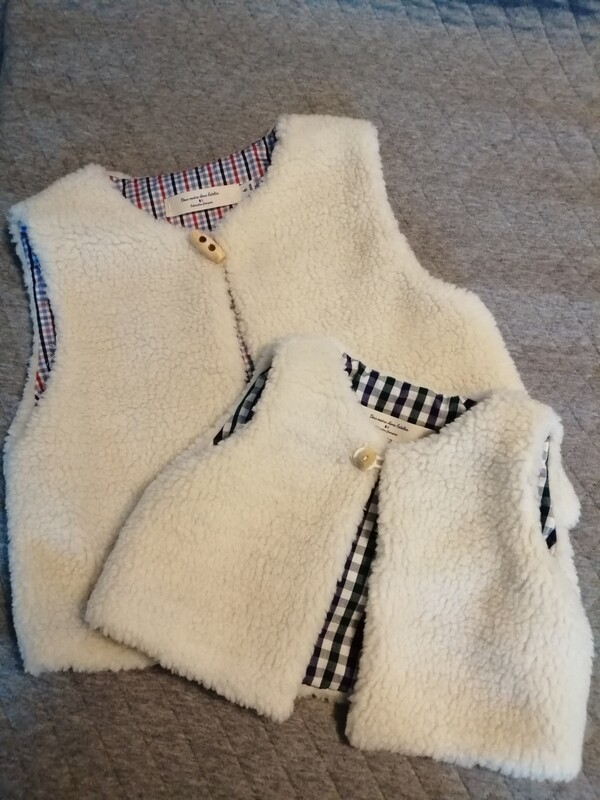 Gilet de berger  JULIO :2ans à 12ans