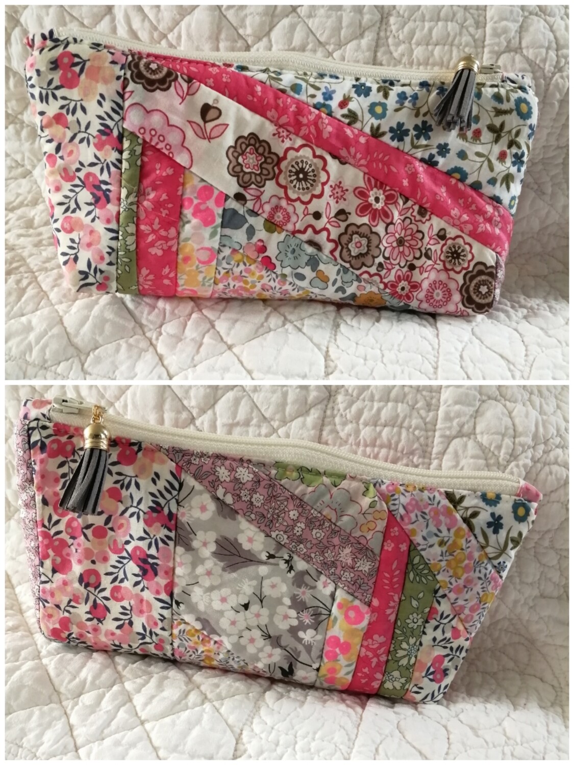 Trousse patchwork liberty