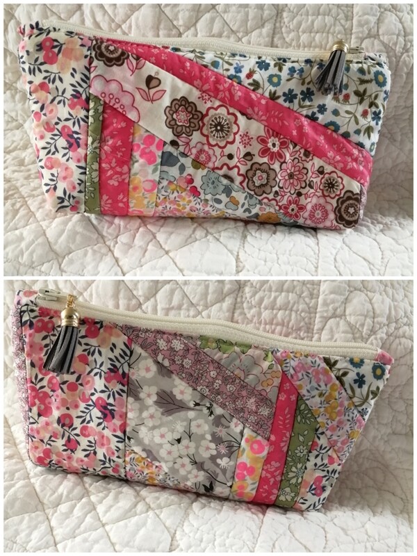 Trousse patchwork liberty