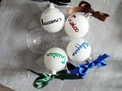 Boules Noël Anne-Aymone Boules Noël Anne-Aymone