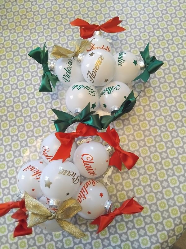 Boules Noël SABINE