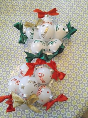 Boules Noël SABINE Boules Noël SABINE