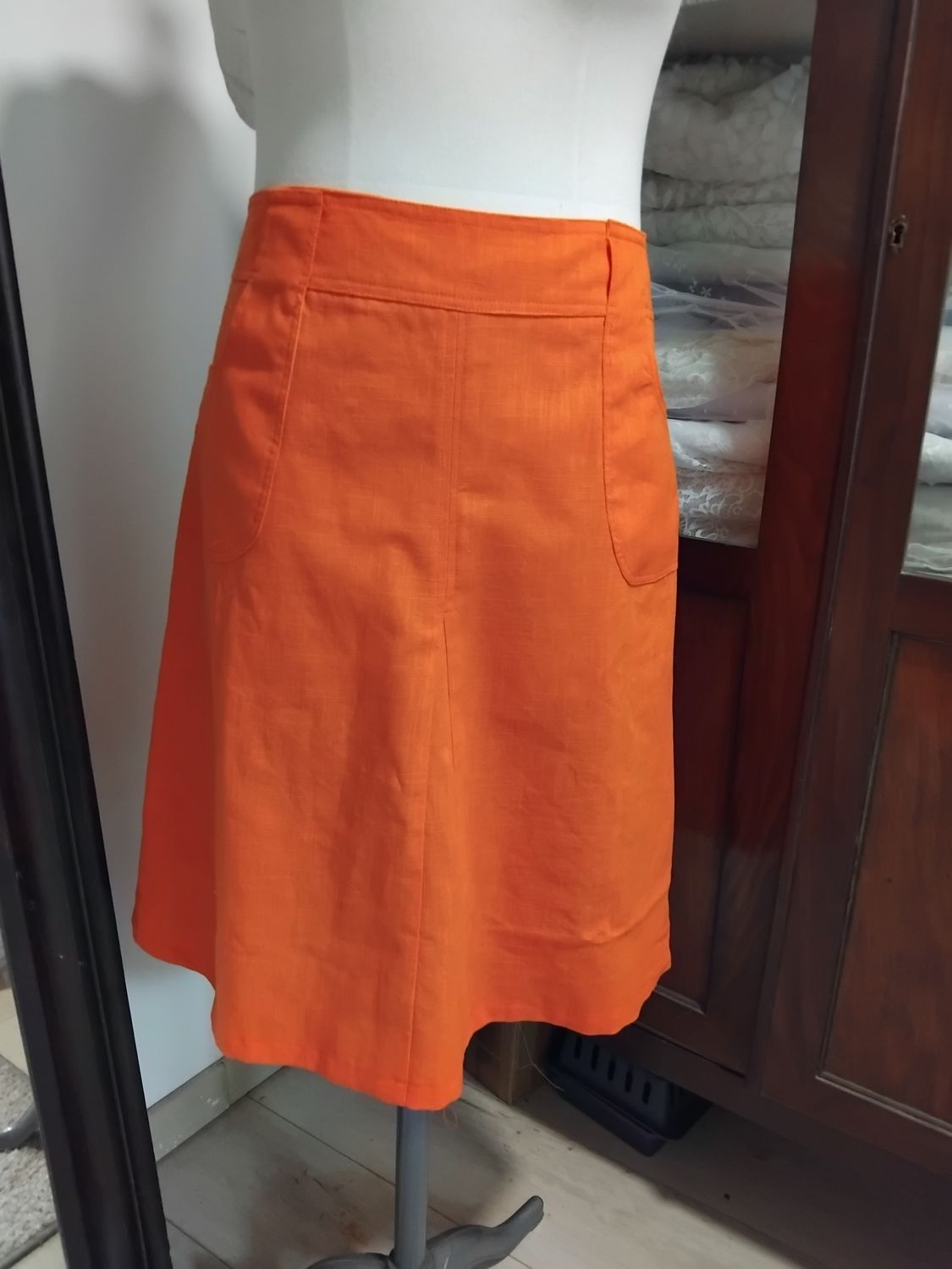 Jupe velour Hélène