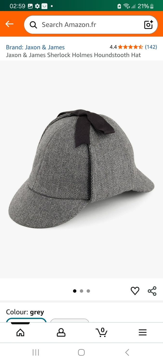 Costume détective/zorro pour Elisabeth