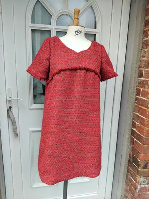 Robe tweed Agnès