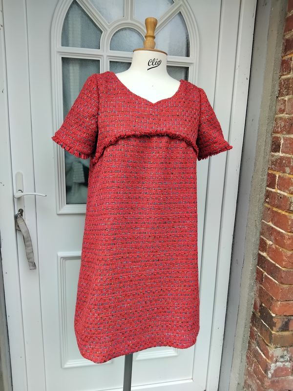 Robe tweed Agnès