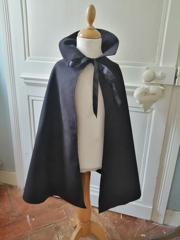 Cape zorro 1 épaisseur et masque