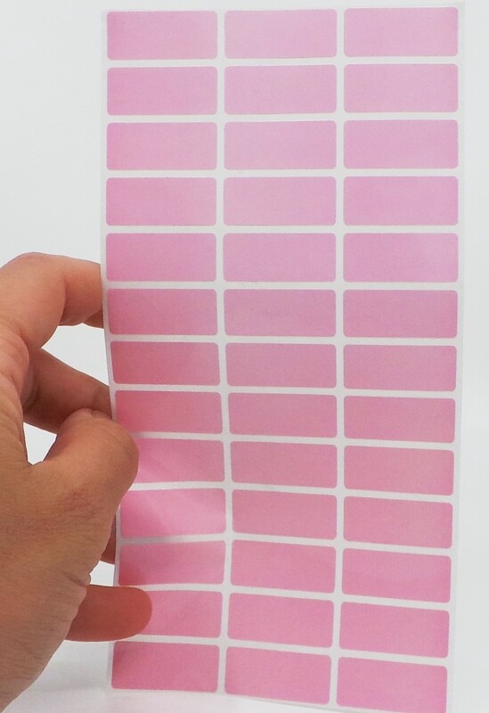 Plain Baby Pink Sticker حجم صغير 