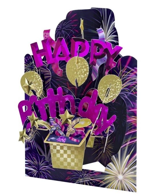 3D Card Happy Birthday