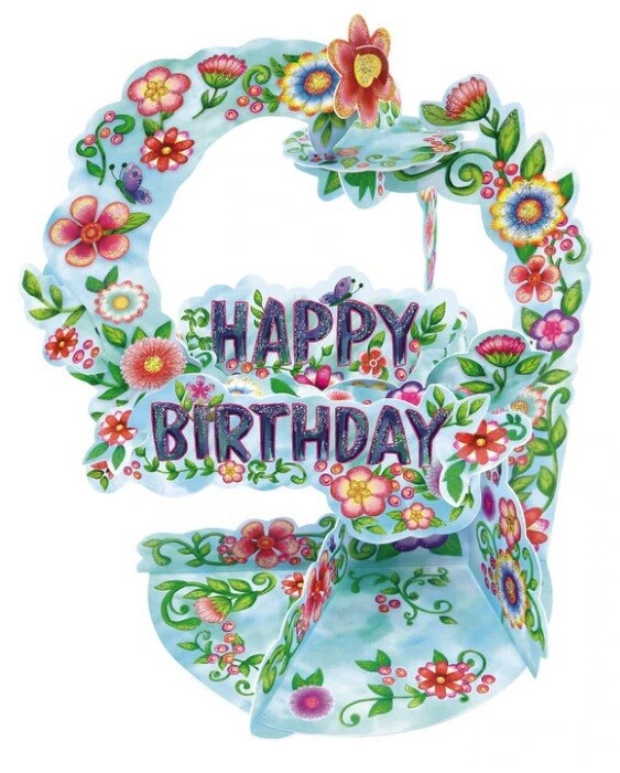 3D Card Happy Birthday