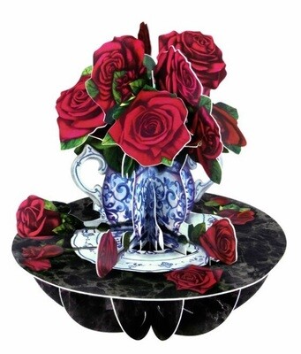 3D Card Roses
