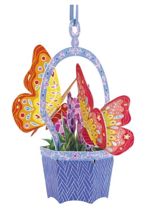 Chandeliers Card Butterfly
