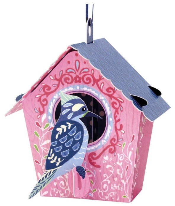 Chandeliers Card Birdhouse