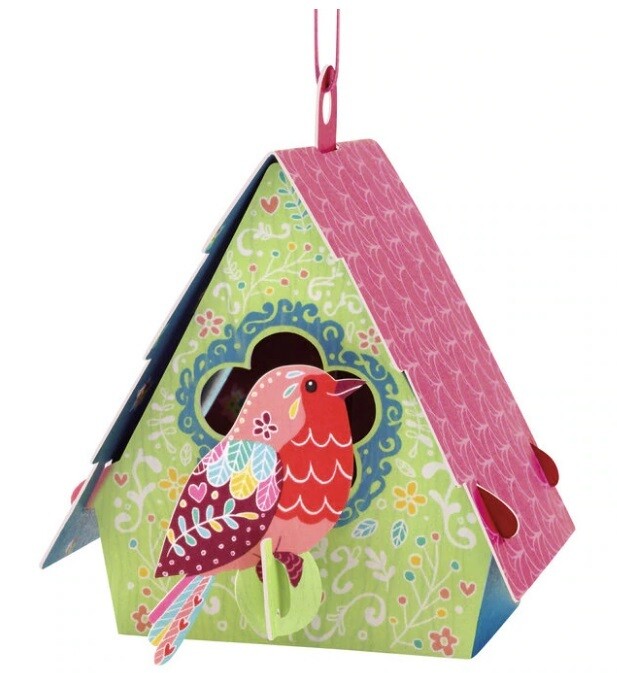 Chandeliers Card Birdhouse