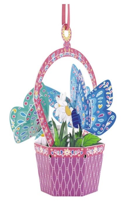 Chandeliers Card Butterfly