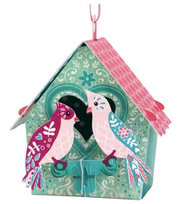 Chandeliers Card Birdhouse