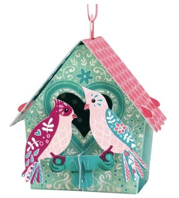 Chandeliers Card Birdhouse