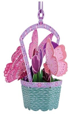 Chandeliers Card Butterfly