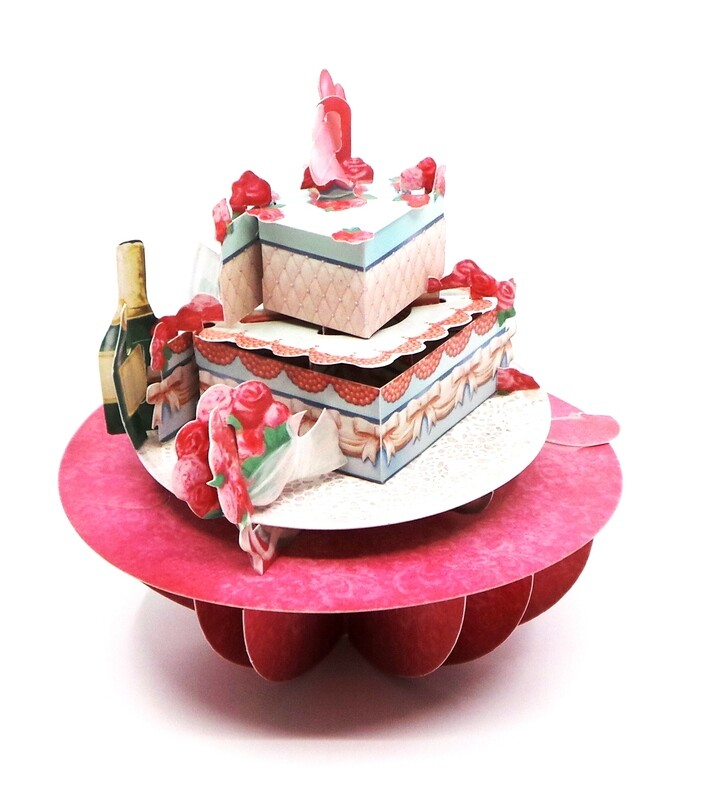 3D Card Cake