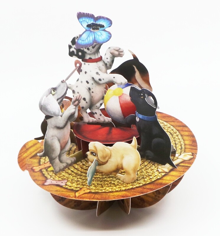 3D Card Dogs