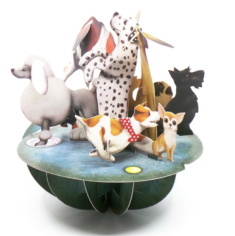 3D Card Dogs