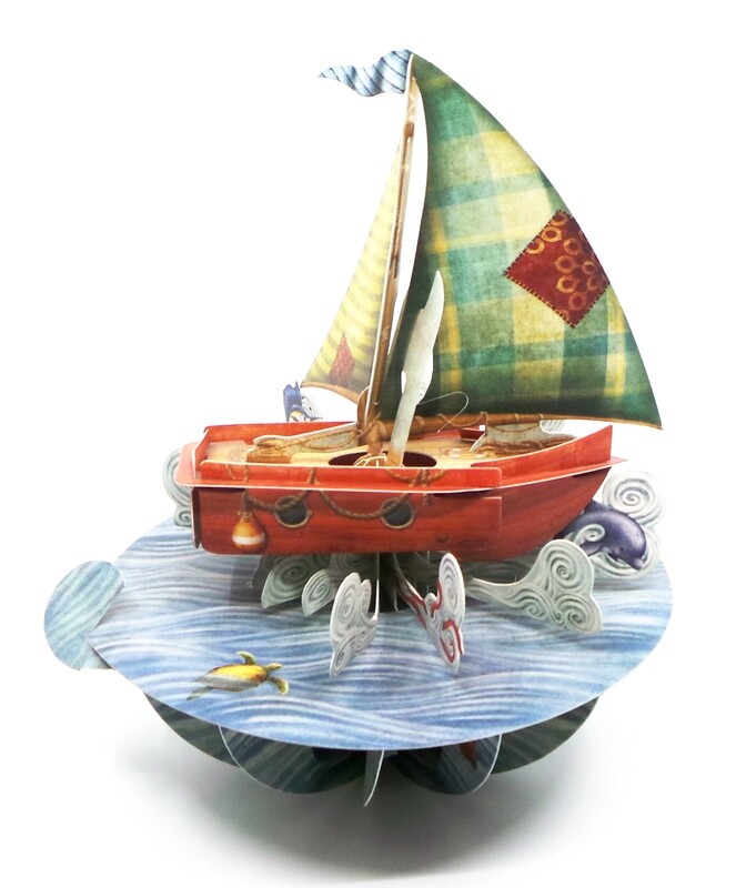 3D Card Boat