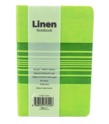 A6 Linen Notebook