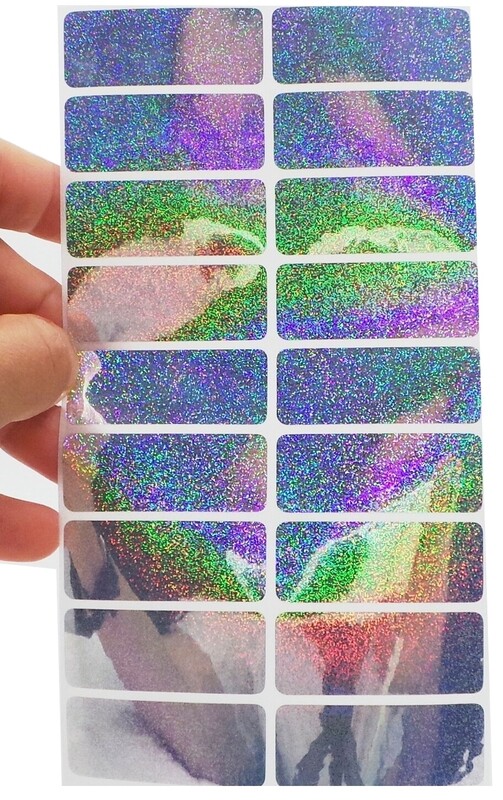 Zari Silver Glitter