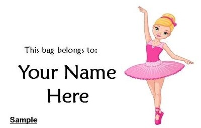 Bag Tag (Ballerina)