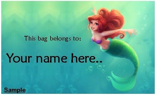Bag Tag (Ariel)