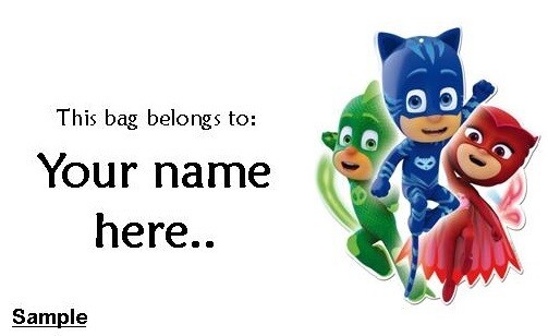 Bag Tag (Pj Mask)