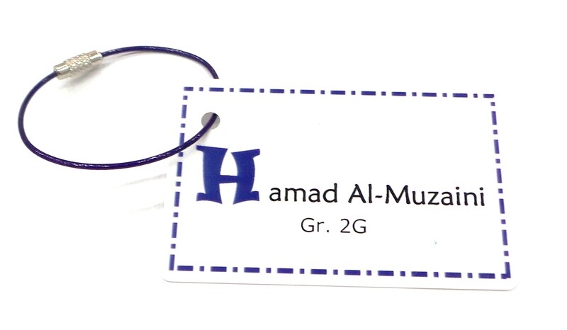 Bag Tag (Plain&amp;Big First Letter)