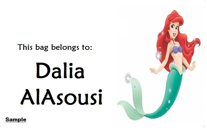 Bag Tag (Ariel2) 