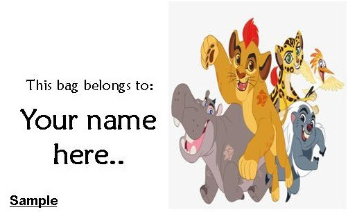 Bag Tag (Lion King2)