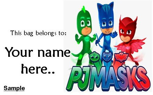 Bag Tag (Pj Mask2)