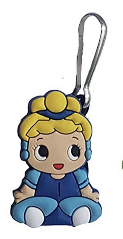 Cinderella 1 Zipper Pulls