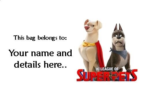 Bag Tag (Superpets1)