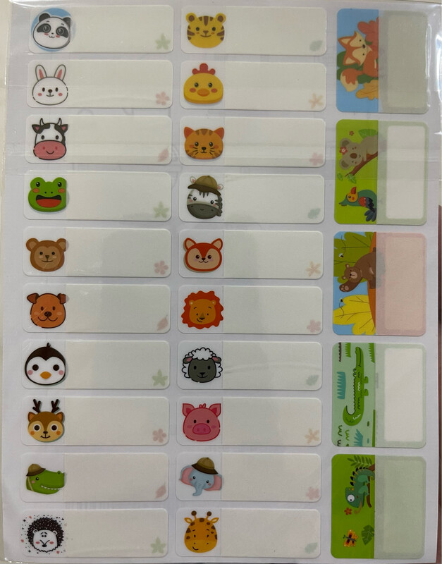 Easy Sticker/Animal (Hand writing)