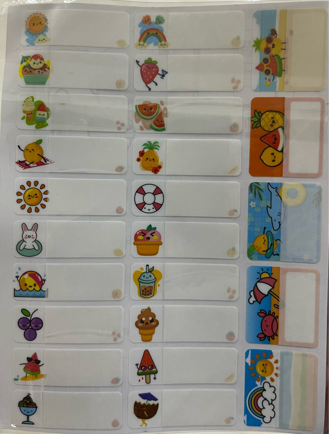 Easy Sticker/Summer (Hand writing)