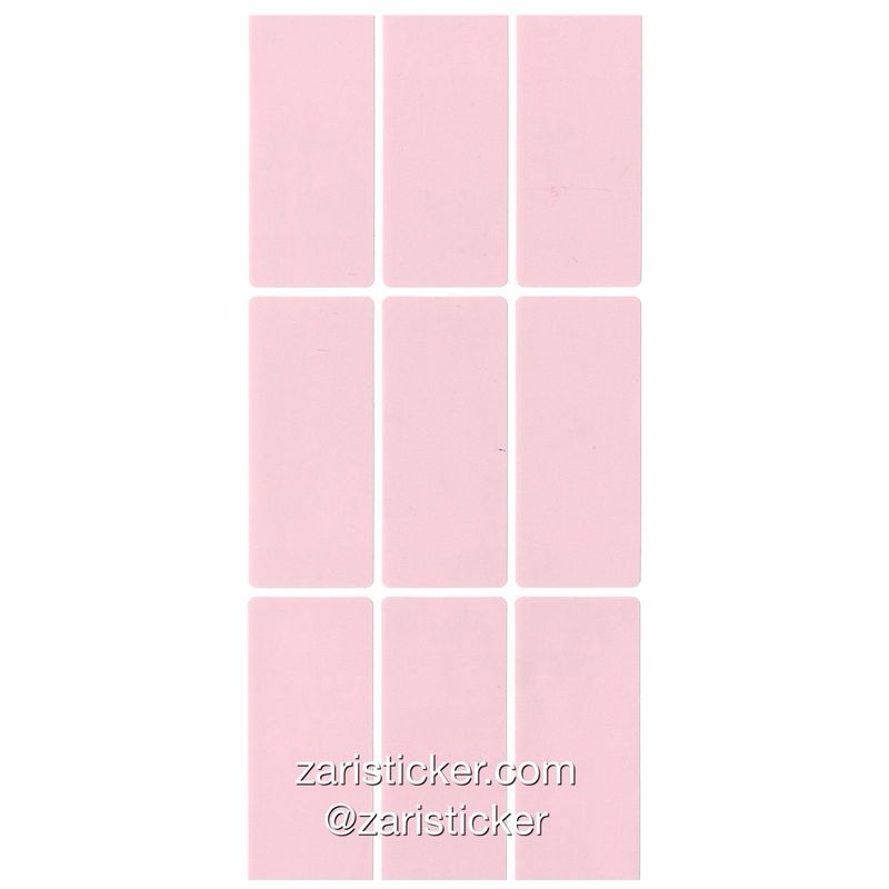 Plain Baby Pink Sticker 